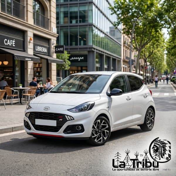 Coche compacto de alquiler en ciudad · La Tribu, A Estrada